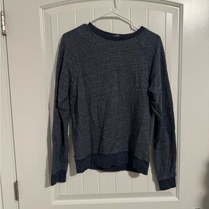 Everlane The Crew Blue Pullover Sweatshirt Size XS NWOT